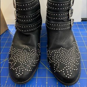 Indigo Red Chantily Booties 2018